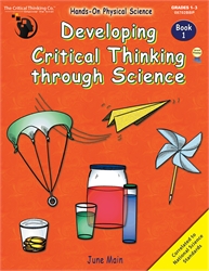 Developing Critical Thinking Through Science Book 1