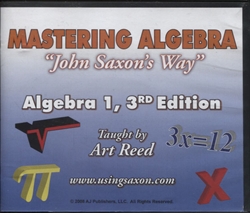 Mastering Algebra John Saxon's Way - Algebra 1, 3rd Edition DVD