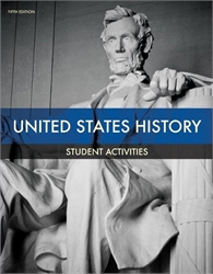 BJU Press U.S. History Grade 11 Student Activity Manual  (Fifth Edition)