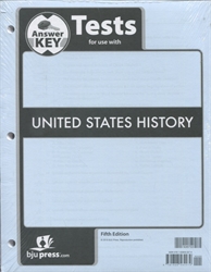United States History - Tests Answer Key