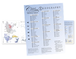 Trivium Tables Cycle 1 Geography