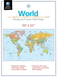 Rand McNally World Wall Map