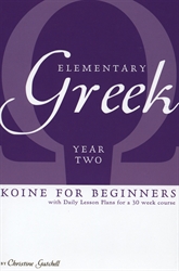 Elementary Greek Year Two - Textbook (old)