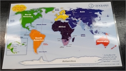 Trivium at the Table: Cycle 2 Geography - World Placemat (old)