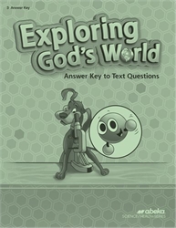 Exploring God's World - Answer Key