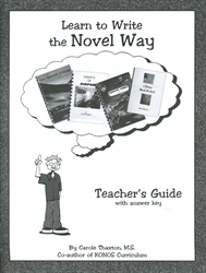 Learn to Write the Novel Way Teacher Guide