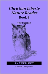 Christian Liberty Nature Reader Book 4 - Answer Key
