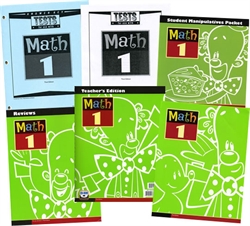 BJU Math 1 - Home School Kit (old)