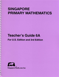 Primary Mathematics 6A - Teacher's Guide