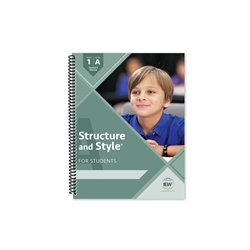 Structure & Style for Students: Year 1 Level A - Teacher's Manual only