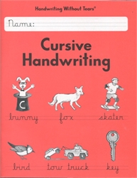 Handwriting Without Tears: Cursive Handwriting (Old)