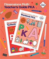 Dimensions Math PKA - Teacher's Guide