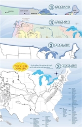 Trivium at the Table Placemats: Geography Cycle 3