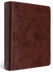 ESV Journaling Bible - Chestnut Leaves Design