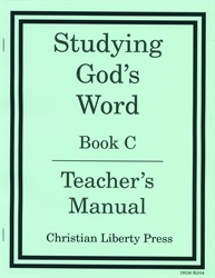 Studying God's Word C - Answer Key (old)