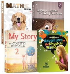 Master Books Grade 2 - Basic 4-Subject Set