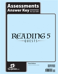 Reading 5 - Assessments Answer Key