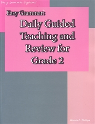 Easy Grammar Grade 2 - Teacher Edition (old cover)