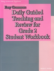 Easy Grammar Daily Guided Teaching and Review Grade 2 - Student Workbook