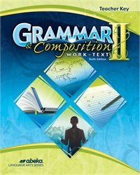 Grammar and Composition II - Teacher Key