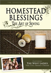 Homestead Blessings: Art of Sewing DVD