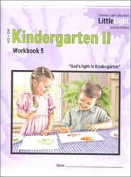 Christian Light Kindergarten 2 - Workbook 5