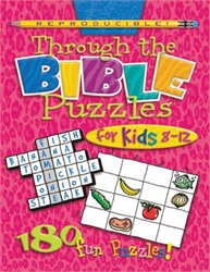 Through the Bible Puzzles for Kids 8-12