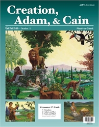 Creation, Adam, and Cain Flash-A-Card
