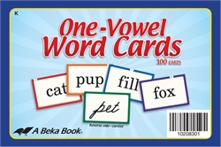 One-Vowel Word Cards