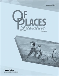 Of Places Literature - Answer Key