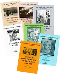 Basic History of the United States - Complete Set with Teacher's Guide