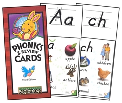 K5 Beginnings - Phonics and Review Cards