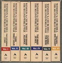 Winston Churchill's The Second World War - 6 volume set