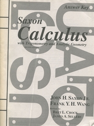 Saxon Calculus - Home Study Packet