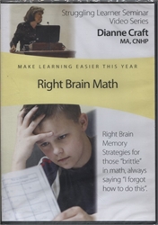 Right Brain Math DVD