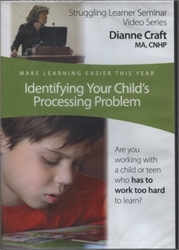 Identifying Your Child's Processing Problem DVD