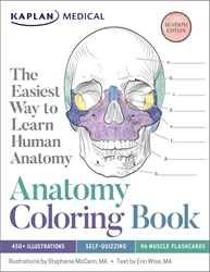 Kaplan Anatomy Coloring Book