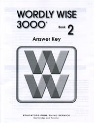 Wordly Wise 3000 Book 2 - Answer Key (old)