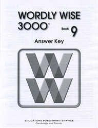 Wordly Wise 3000 Book 9 - Answer Key (old)