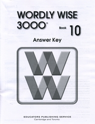 Wordly Wise 3000 Book 10 - Answer Key (old)