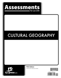 BJU Press Cultural Geography Grade 9 Assessments (5th  Edition)