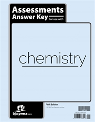 Chemistry - Assessments Answer Key