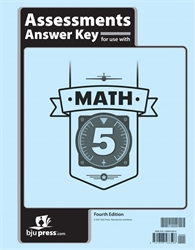 Math 5 - Assessments Answer Key