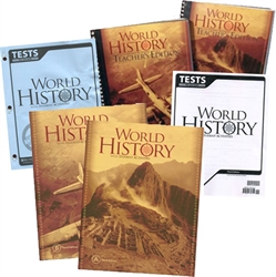 BJU World History - Home School Kit (old)