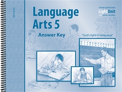 Christian Light Language Arts -  LightUnit 500 Answer Key