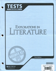 BJU Explorations in Literature - Home School Kit (really old)