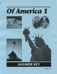 Of America 1 - Answer Key (old)