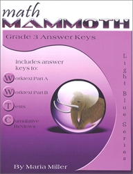 Math Mammoth 3 - Answer Keys (b&w)