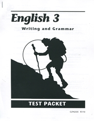 English 3 - CLP Test Packet (old)