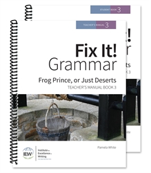Fix It! Grammar Book 3 - Teacher/Student Combo (old)